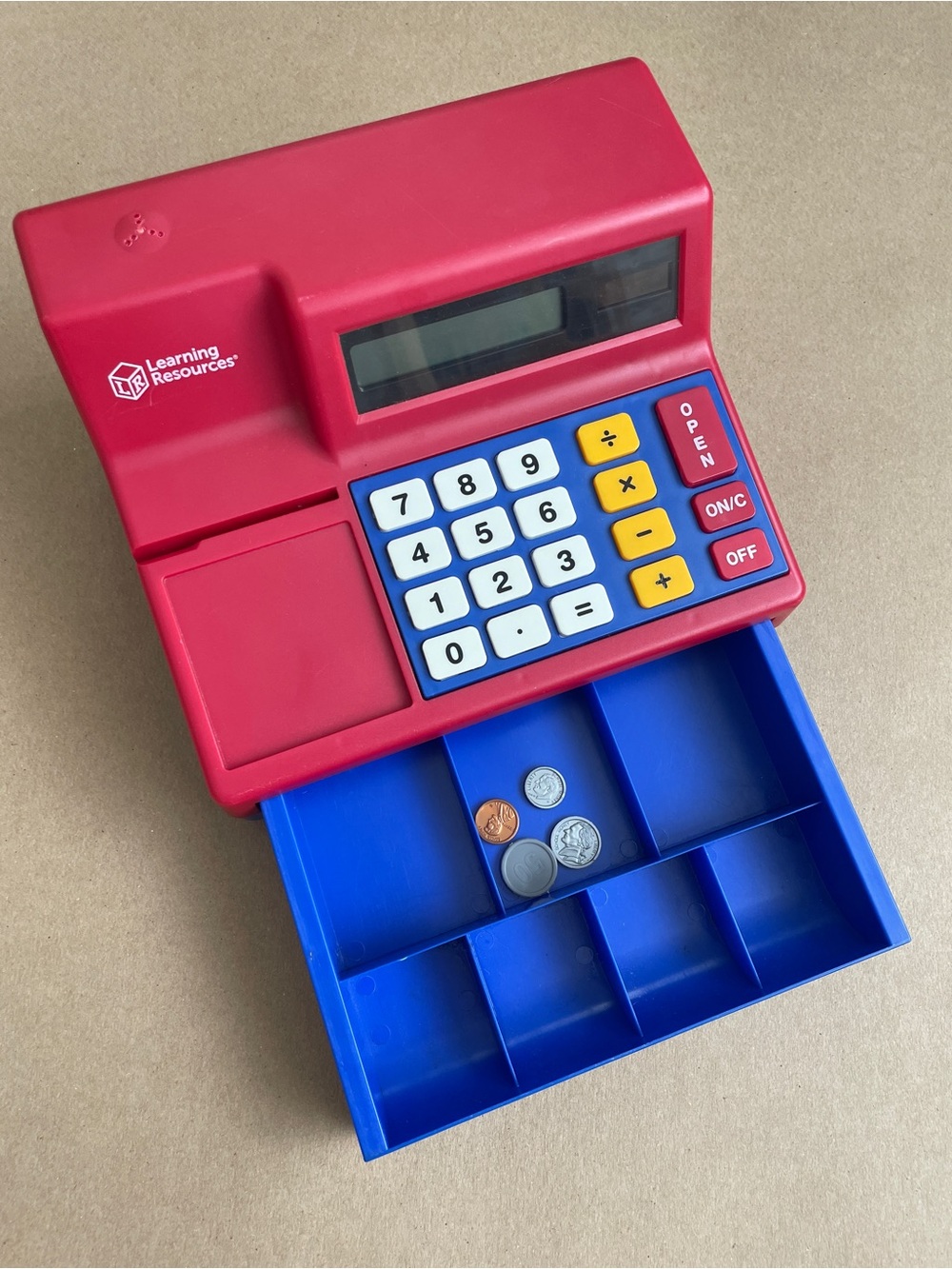 Learning Resources Pretend & Play Calculator Cash Register